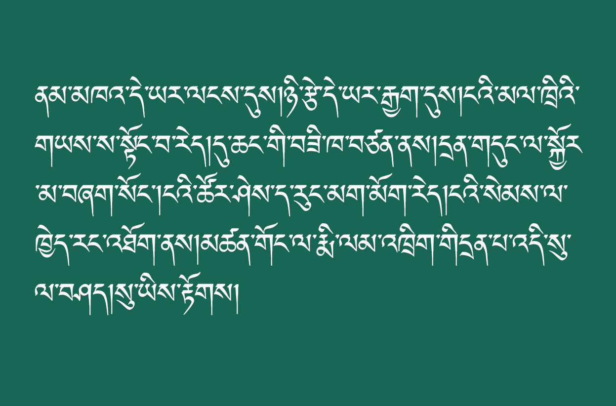 སྤྱི་འཐུས་རྩིས་འཁོར་ཡིག་གཟུགས།